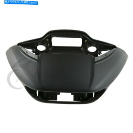 Inner Fairing ハーレーツーリングロードグライド2015-2020のためのマットブラックフロントインナー＆アウターフェアリング Matte Black Front Inner & Outer Fairing For Harley Touring Road Glide 2015-2020