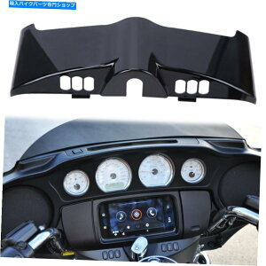 Inner Fairing n[[c[OEgOChFLHR 14-2021̂߂̑N₩ȍ̓̃tFAOLbvJo[ Vivid Black Inner Fairing Cap Cover For Harley Touring Ultra Glide FLHR 14-2021
