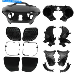 Inner Fairing 内側の外側のフェアリングスピーカーグリルグローブボックスエアダクトのハーレーロードグライド15-20 Inner Outer Fairing Speaker Grill Glove Box Air Duct For Harley Road Glide 15-20