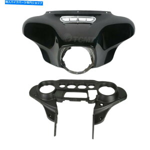 Inner Fairing ABS�o�b�g�E�B���O�C���i�[�A�E�^�[�t�F�A�����O�t�B�b�gHarley Electra Street Glide 14-21 19 ABS Batwing Inner Outer Fairing Fits For Harley Electra Street Glide 14-21 19�y���s�A���i�z