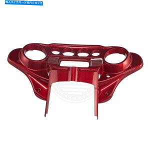 Inner Fairing 14+n[[c[Ô߂̎׈ȐԂobgEBO̓Xs[h[^[JEtFAOLbv Wicked Red Batwing Inner Speedometer Cowl Fairing Cap For 14+ Harley Touring