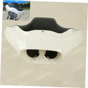 Inner Fairing n[[[hOChFLTR 1998-2013̂߂̖h̓̊ÕwbhCgtFAOtBbg Unpainted Inner Outer Headlight Fairing Fit For Harley Road Glide FLTR 1998-2013