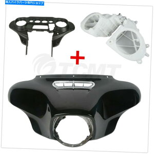 Inner Fairing n[[Xg[gOChFLHx 14-20̂߂̃obgEBO̓̊ÕtFAOXs[J[Jo[tBbg Batwing Inner Outer Fairing Speaker Cover Fit For Harley Street Glide FLHX 14-20