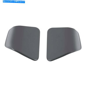 Inner Fairing �C���i�[�t�F�A�����O�O���[�u�{�b�N�X�h�A�t�B�b�g�n�[���[CVO���[�h�O���C�h2018�K���V�b�v�O���[ Inner Fairing Glove Box Doors Fit For Harley CVO Road Glide 2018 Gunship Gray�y���s�A���i�z