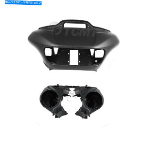 Inner Fairing }bgubNCi[AE^[tFAOXs[J[Jo[tBbgn[[[hOCh15-2020 Matte Black Inner Outer Fairing Speaker Cover Fit For Harley Road Glide 15-2020