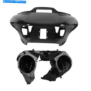 Inner Fairing Ci[AE^[tFAOW /n[[c[O[hOChFLTRX 15Abv̂߂̃Xs[J[Jo[ Inner Outer Fairing w/ Speakers Covers For Harley Touring Road Glide FLTRX 15-Up