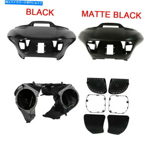 Inner Fairing Ci[AE^[tFAOXs[J[̓n[[[hOCh15-21 17 17̂߂̃OtBbgJo[܂ Inner Outer Fairing Speakers Covers Grille Fit For Harley Road Glide 15-21 17 18