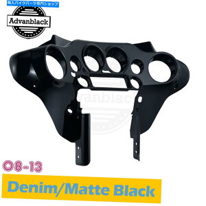 Inner Fairing 08-13n[[Xg[gOChɂfjubNCi[obgEBOtFAO Denim Black Inner Batwing Fairing For 08-13 Harley Street Glide by Advanblack