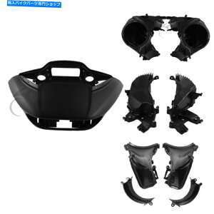 Inner Fairing Ci[̊ÕtFAOXs[J[̎[O[u{bNXGA_Ng̃n[[FLTR 2015-2020 Inner Outer Fairing Speaker Storage Glove Box Air Duct For Harley FLTR 2015-2020