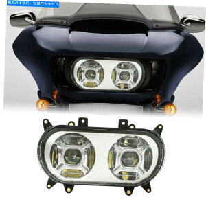 Inner Fairing Ci[AE^[tFAOLEDfAwbhCgtBbgn[[[hOCh2015-UP 2020 Inner Outer Fairing & LED Dual Headlight Fit For Harley Road Glide 2015-Up 2020
