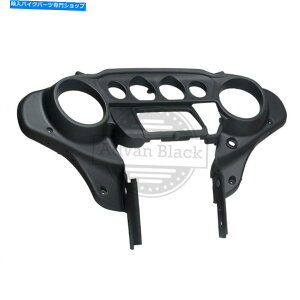 Inner Fairing n[[c[O2014+̂߂̃fjubNobgEBOCi[Xs[h[^[JEtFAO Denim Black Batwing Inner Speedometer Cowl Fairing For Harley Touring 2014+