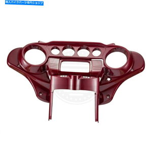 Inner Fairing n[hLfBzbgbhbht[NobgEBOCi[JEtFAOLbv2014+n[[c[O Hard Candy Hot Rod Red Flake Batwing Inner Cowl Fairing Cap 2014+ Harley T