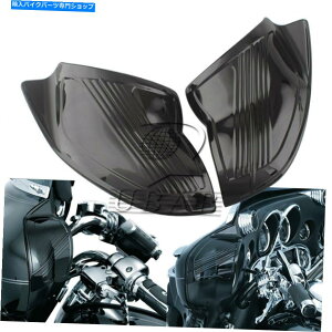Inner Fairing n[[GNgOChflhx flht 96-13̂߂̑N₩ȍ̃obgEBOCi[tFAOJo[ Vivid Black Batwing Inner Fairing Cover for Harley Electra Glide FLHX FLHT 96-13