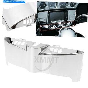 Inner Fairing �n�[���[���[�h�L���O�_��SE FLHR�č��̃N���[���X�C�b�`�p�l���C���i�[�t�F�A�����O�J�o�[ Chrome Switch Panel Inner Fairing Cover For Harley Road King Shrine SE FLHR US�y���s�A���i�z