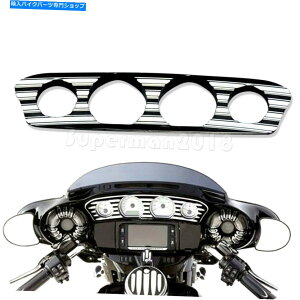 Inner Fairing 4z[Xg[NCi[tFAO_bVgtBbgElectra Glide CVO 4 Holes Streak Inner Fairing Dash Trim Fit For Harley Touring Electra Glide CVO