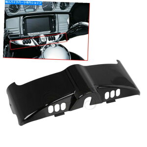 Inner Fairing n[[Xg[gOCĥ߂̍ABSvX`bNBLKXCb`pl̃Ci[tFAOJo[ Black ABS Plastic BLK Switch Panel Inner Fairing Cover For Harley Street Glide