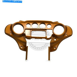 Inner Fairing Ao[ECXL[obgEBOCi[Xs[h[^[JEtFAOA2014-19n[[c[O Amber Whiskey Batwing Inner Speedometer Cowl Fairing For 2014-19 Harley Touring