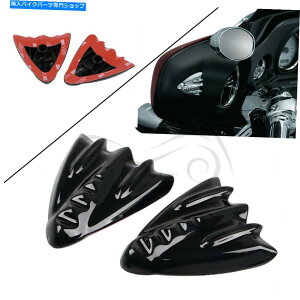 Inner Fairing Harley Efi Flhxi Flhx�p�u���b�N���E���̃t�F�A�����O�~���[�J�o�[�v���[�g All Black Left Right Inner Fairing Mirror Cover Plates For Harley EFI FLHXI FLHX�y���s�A���i�z