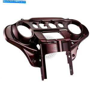 Inner Fairing _IȐԂTO[obgEBOCi[Xs[h[^[JEtFAO14+n[[c[O Mysterious Red Sunglo Batwing Inner Speedometer Cowl Fairings 14+ Harley Touring