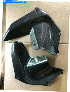 Inner Fairing DUCATI MULTISTRADA 1200S 1200�J�[�{���t�@�C�o�[�C���i�[�f�t���N�^�[�J�o�[�J�o�[�t�F�A�����O Ducati Multistrada 1200S 1200 Carbon Fiber Inner Deflector Covers Cover Fairing