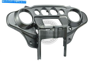Inner Fairing 14+n[[HDc[Ô߂̃obgEBOCi[Xs[h[^[JEtFAO`[R[p[ Batwing Inner Speedometer Cowl Fairings Charcoal Pearl for 14+ Harley HD Touring