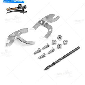 Inner Fairing tBbgn[[Etbg/ FLHXCi[obgEBOtFAOXs[J[T|[guPbgCLbg Fit Harley FLHT/FLHX Inner Batwing Fairing Speaker Support Bracket Repair Kits