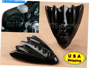 Inner Fairing Harley Davidson Flhxse flhxi flhx flhxsê߂2x̓tFAOJo[v[g 2x Black Inner Fairing Cover Plates For Harley Davidson FLHXSE FLHXI FLHX FLHXSE