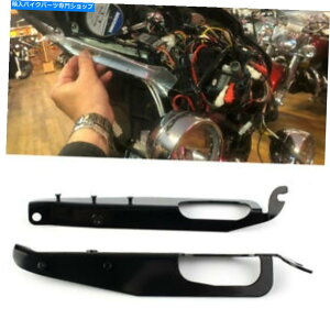 Inner Fairing Harley Touring flh harley touring for Harley TouringpubNwr[f[eBXs[J[Ci[tFAOT|[guPbg Black Heavy Duty Speaker Inner Fairing Support Bracket For Harley Touring FLH 