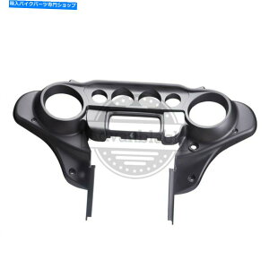 Inner Fairing `R[fjobgEBOCi[Xs[h[^[JEtFAOLbvn[[c[O14-18 Charcoal Denim Batwing Inner Speedometer Cowl Fairing Cap Harley Touring 14-18