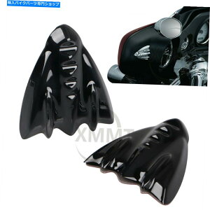 Inner Fairing n[[Xg[gOChgP̂߂̃Jo[v[gItubNCi[tFAO~[ubN Black Inner Fairing Mirror Block Off Cover Plates For Harley Street Glide Trike