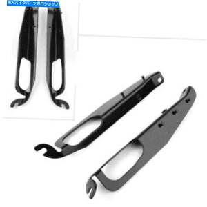 Inner Fairing Harley Touring Electra Tri Glide Flht̂߂BLKCi[tFAOT|[guPbg Blk Inner Fairing Support Brackets For Harley Touring Electra Tri Glide FLHT