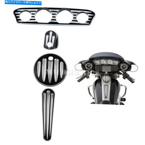 Inner Fairing RKXhACT[gJo[tBbĝ߂̓tFAOCOjbVXCb`Lbv Inner Fairing Ignition Switch Cap Fuel Gas Door Insert Cover Fit For Harley