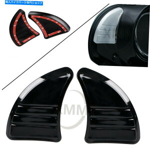 Inner Fairing n[[c[OXg[ĝ߂̃Ci[tFAO~[Jo[Tri Glide Flhtk Flhtcu Inner Fairing Mirror Covers For Harley Touring Street Tri Glide FLHTK FLHTCU