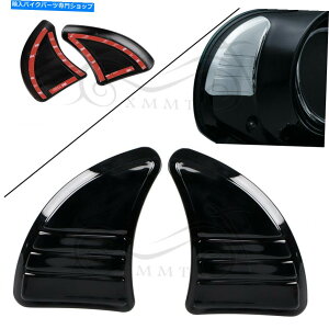 Inner Fairing �n�[���[�g���C�O���C�h�E���g���N���V�b�N�t���[�J�b�g�̂��߂�3���̓����t�F�A�����O�~���[�J�o�[ Tri-Line Inner Fairing Mirror Cover for Harley Tri Glide Ultra Classic FLHTCUTG