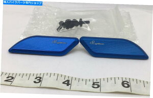 Mirror yʃRogu[~[ubNItv[gDUCATI 959 1299pjQ[2015-2019 LighTech Cobalt Blue Mirror Block Off Plates Ducati 959 1299 Panigale 2015-2019