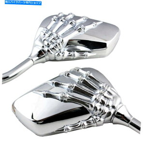 Mirror z_CB1000R CB1300 CBF125 CBF600 CBF125RpI[goCXPgnh~[ Motorcycle Skeleton Hand Mirrors for Honda CB1000R CB1300 CBF125 CBF600 CBR125R