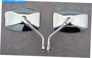 Mirror ���GS 250 450 750 750�N���҃��H���W�ABoulevard C50 C90�r�b�O�N���[���~���[ Suzuki GS 250 450 550 750 Intruder Volusia Boulevard C50 C90 BIG CHROME MIRRORS�y���s�A���i�z