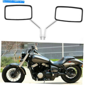 Mirror z_t@g750G[XGAXsbgZCo[1100 VT750̂߂̒`̃N~[ Rectangle Chrome Mirrors For Honda Phantom 750 ACE Aero Spirit Sabre 1100 VT750