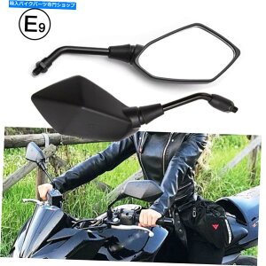 Mirror E1000 SX Z H2 ZX6R ZX10R ATV̂߂10mmI[goC̃obN~[ 10mm Motorcycle Rearview Mirrors for Kawasaki NINJA 1000 SX Z H2 ZX6R ZX10R ATV