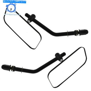 Mirror n[[XL 883̂߂̍I[goC̋8mm / 10mm̎̌㎋̃~[ Black Motorcycle Mirrors 8mm/10mm Thread Rear View Mirror For Harley XL 883