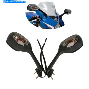 Mirror GSXR 1000 GSXR600 GSX-R 750 06-15̃obN~[W /^[MtBbg Rearview Mirrors w/ Turn Signal Fit For Suzuki GSXR 1000 GSXR600 GSX-R 750 06-15