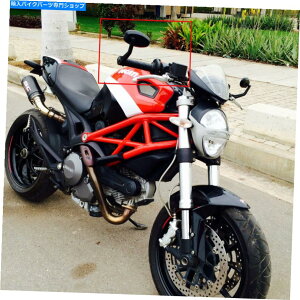 Mirror Ducati StreetFighter 848 / Diavel / Monster 7/8 �o�[�G���h���T�C�u�~���[ For Ducati Streetfighter 848 / Diavel / Monster 7/8 Bar End Rearview Mirrors�y���s�A���i�z