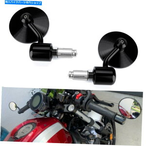 Mirror XH]ԗpo[Gh~[Dirt BikeXN[^[`bp[N[U[ Motorcycle 7/8" Bar End Mirror for Street Bike Dirt Bike Scooter Chopper Cruiser