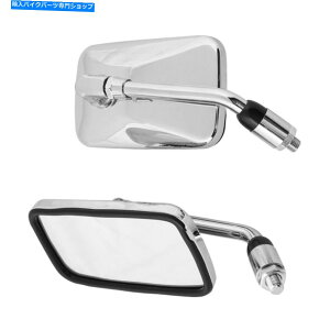 Mirror Honda Shadow Aero VT1100C3 VT750C�pPAIN M10�N���[�����b�L�㕔�r���[�~���[ Pair M10 Chrome Plating Rear View Mirrors for Honda Shadow Aero VT1100C3 VT750C�y���s�A���i�z