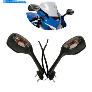Mirror GSXR 1000 GSXR600 GSX-R 750 06-15̃obN~[W /^[MtBbg Rearview Mirrors w/ Turn Signal Fit For Suzuki GSXR 1000 GSXR600 GSX-R 750 06-15