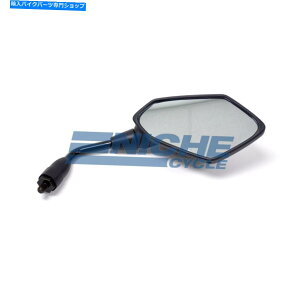 Mirror ZR750 ZR1000 OEX^CEubN~[56001-0118. Kawasaki ZR750 ZR1000 OE Style Right Black Mirror 56001-0118