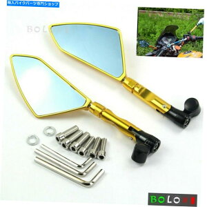 Mirror }nMT09 MT-07̂߂8/10̃I[goC̃obNTCh~[Z900 Z800 8/10mm Motorcycle Rearview Side Mirrors For YAMAHA MT09 MT-07 Kawasaki Z900 Z800