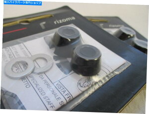 Mirror MV Agustâ߂Rizoma~[}EgA_v^BS732BƉH851/959~[ Rizoma Mirror Mounting Adapters BS732B for MV Agusta and Circuit 851/959 Mirrors