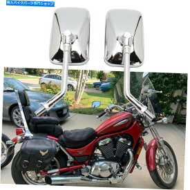 Mirror 鈴木侵入者800 1400 700 250 1800 ChromeオートバイリアビューミラーDM For Suzuki Intruder 800 1400 700 250 1800 Chrome Motorcycle Rear View Mirrors DM