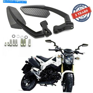 Mirror z_O}nؑ؂̂߂̃J[{I[goC̃obNTCh~[ Carbon Motorcycle Rearview Side Mirrors For Honda Grom Yamaha Suzuki Kawasaki